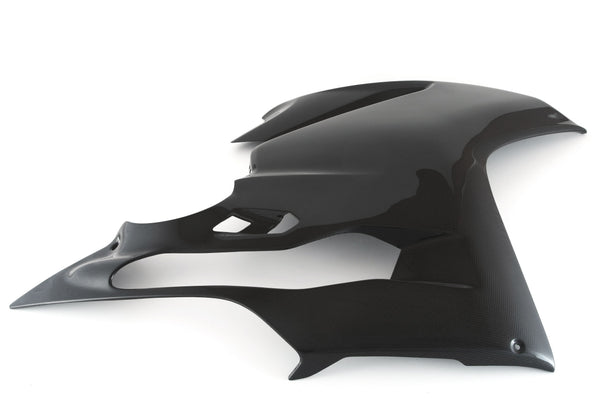 MOTOCORSE Fairing side panel right - racing Trama del carbonio e finitura superficiale - 2