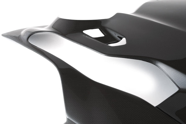 MOTOCORSE Fairing side panel right - racing Trama del carbonio e finitura superficiale - 2