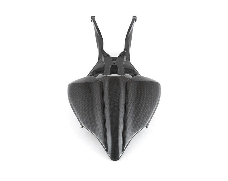 MOTOCORSE Seat tail monocoque Trama del carbonio e finitura superficiale - 200P – Plain