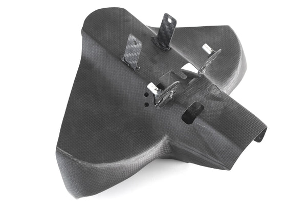 MOTOCORSE Air intake oversized tubes - racing set Trama del carbonio e finitura superficiale - 200P – Plain