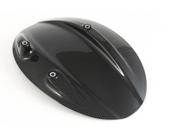 MOTOCORSE Rear splashguard Trama del carbonio e finitura superficiale - 2