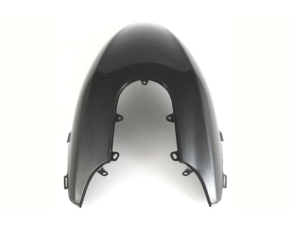 MOTOCORSE Carbon fuel tank cover Trama del carbonio e finitura superficiale - 2