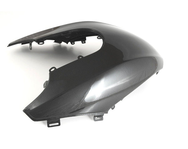 MOTOCORSE Carbon fuel tank cover Trama del carbonio e finitura superficiale - 2