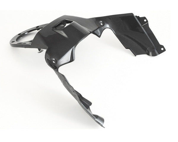 MOTOCORSE Tank cover - top Trama del carbonio e finitura superficiale - 2
