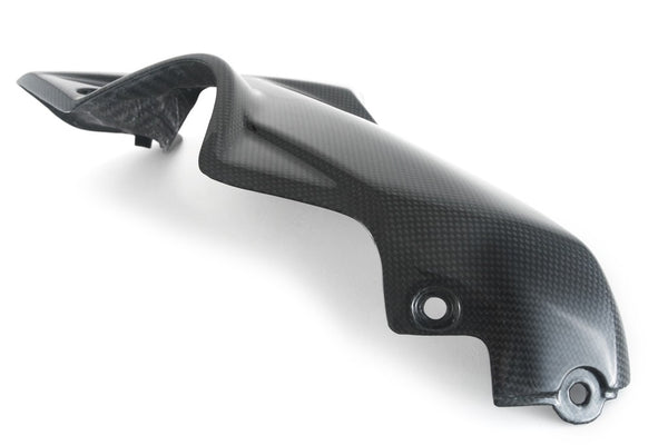 MOTOCORSE FAIRING SIDE PANEL - LOWER RIGHT - DUCATI DIAVEL V4 (2022-) Trama del carbonio e finitura superficiale - 200P – Plain Lucido 4