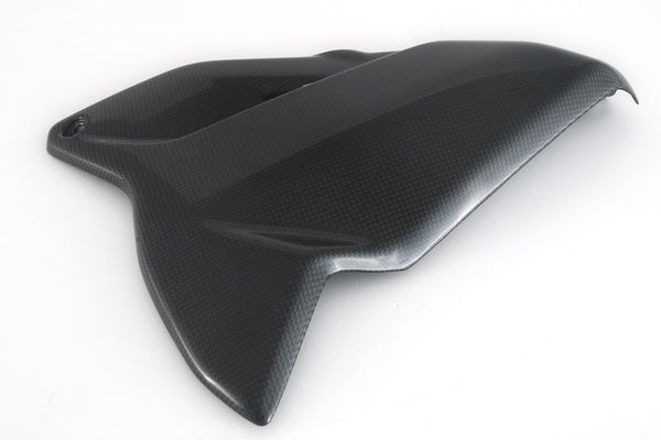 MOTOCORSE FAIRING SIDE PANEL - LOWER LEFT - DUCATI DIAVEL V4 (2022-) Trama del carbonio e finitura superficiale - 200P – Plain Lucido 3