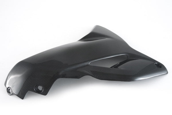 MOTOCORSE FAIRING SIDE PANEL - LOWER LEFT - DUCATI DIAVEL V4 (2022-) Trama del carbonio e finitura superficiale - 200P – Plain Lucido 4