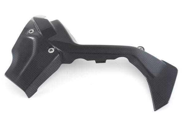 MOTOCORSE SPROCKET COVER - DUCATI DIAVEL V4 (2022-) Trama del carbonio e finitura superficiale - 200P – Plain Lucido 2
