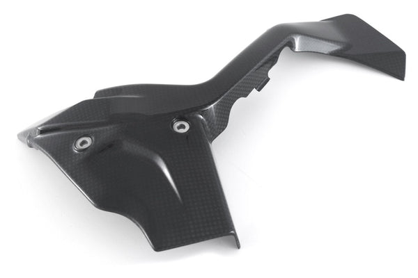 MOTOCORSE SPROCKET COVER - DUCATI DIAVEL V4 (2022-) Trama del carbonio e finitura superficiale - 200P – Plain Lucido 3