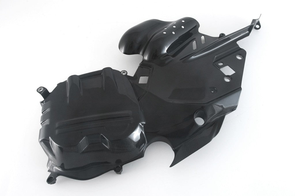 MOTOCORSE CYLINDER COVER - SET - DUCATI DIAVEL V4 (2022-) Trama del carbonio e finitura superficiale - 200P – Plain Lucido 1