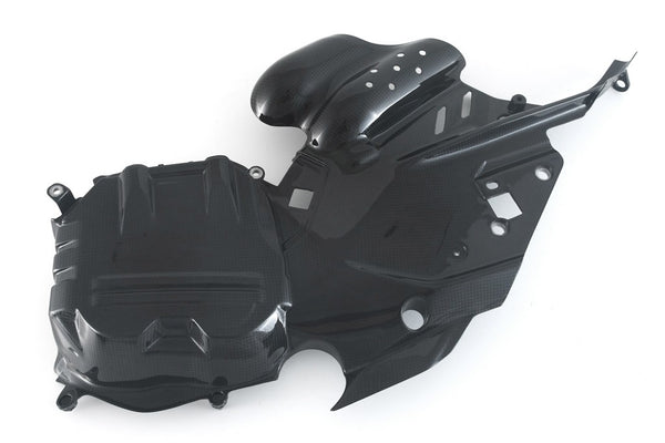 MOTOCORSE CYLINDER COVER - SET - DUCATI DIAVEL V4 (2022-) Trama del carbonio e finitura superficiale - 200P – Plain Lucido 4