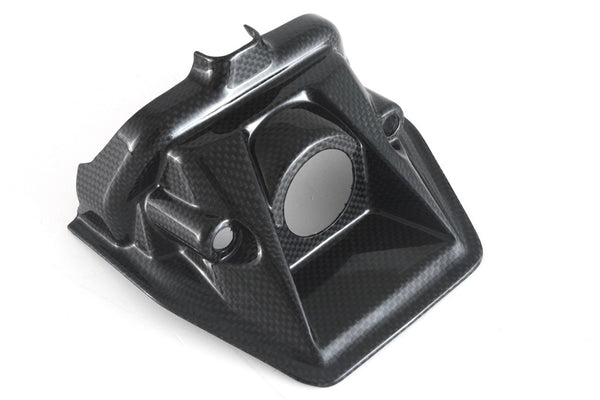 MOTOCORSE KEYLOCK COVER - DUCATI DIAVEL V4 (2022-) Trama del carbonio e finitura superficiale - 200P – Plain Lucido 2