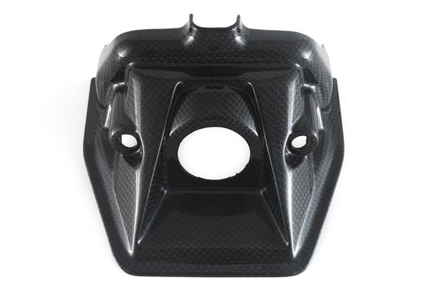 MOTOCORSE KEYLOCK COVER - DUCATI DIAVEL V4 (2022-) Trama del carbonio e finitura superficiale - 200P – Plain Lucido 3