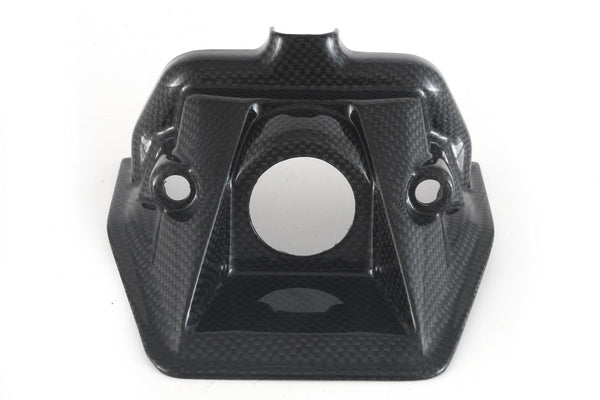 MOTOCORSE KEYLOCK COVER - DUCATI DIAVEL V4 (2022-) Trama del carbonio e finitura superficiale - 200P – Plain Lucido 4