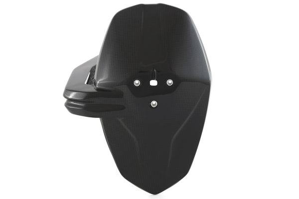 MOTOCORSE Rear splashguard Trama del carbonio e finitura superficiale - 2