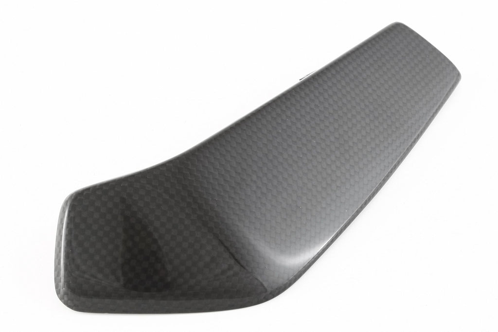 MOTOCORSE Radiator cover - left Trama del carbonio e finitura superficiale - 2