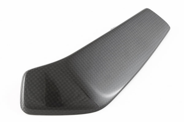 MOTOCORSE Radiator cover - left Trama del carbonio e finitura superficiale - 2