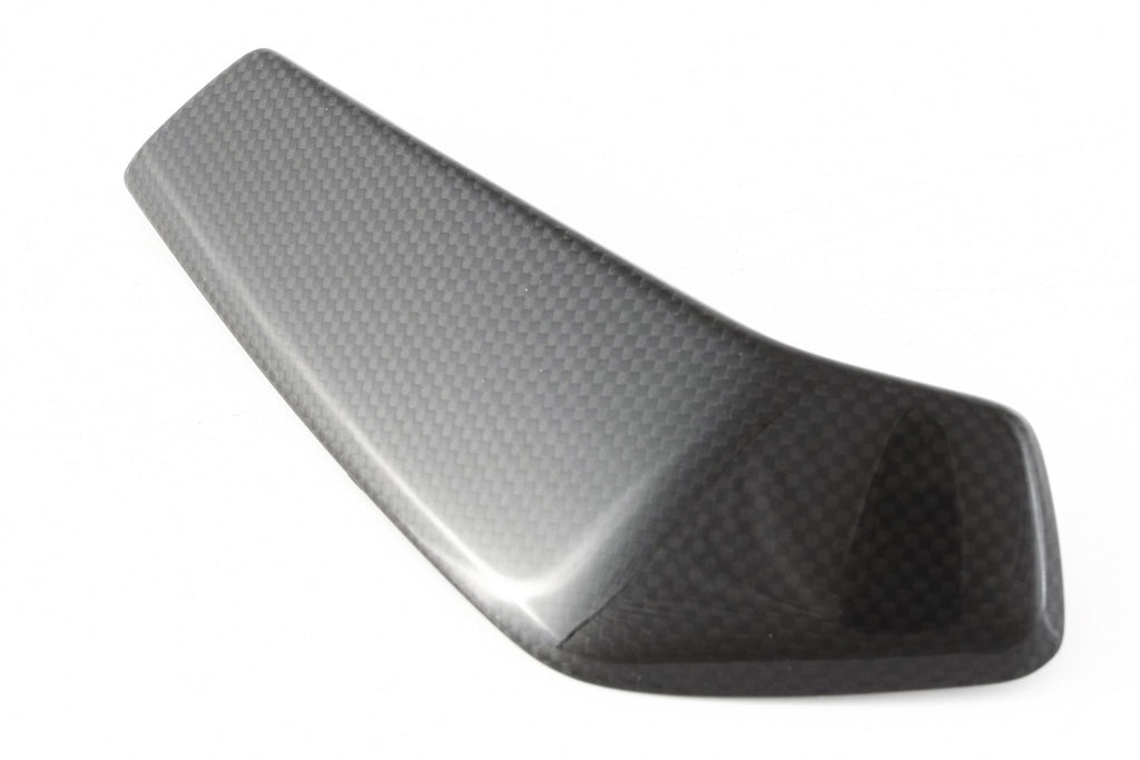MOTOCORSE Radiator cover - right Trama del carbonio e finitura superficiale - 2