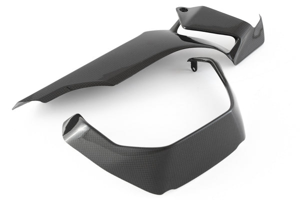 MOTOCORSE Bellypan - set Trama del carbonio e finitura superficiale - 2