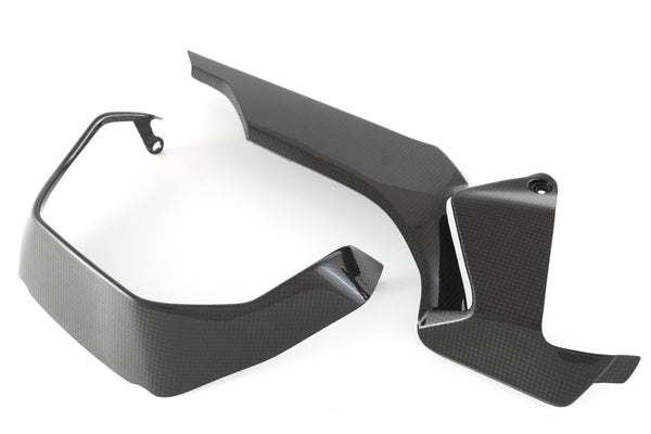MOTOCORSE Bellypan - set Trama del carbonio e finitura superficiale - 2