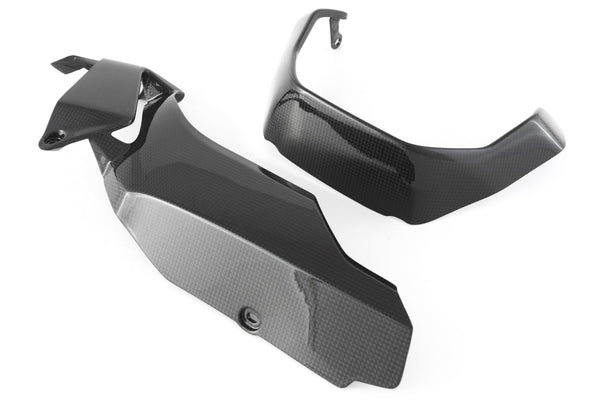 MOTOCORSE Bellypan - set Trama del carbonio e finitura superficiale - 2