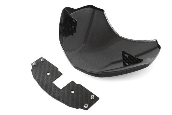 MOTOCORSE Headlight fairing  Trama del carbonio e finitura superficiale - 2