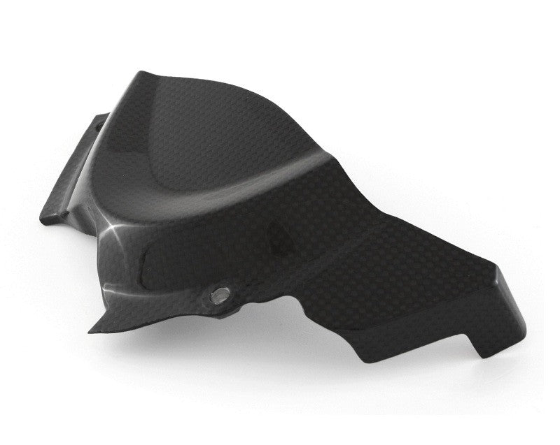 MOTOCORSE Sprocket cover Trama del carbonio e finitura superficiale - 2