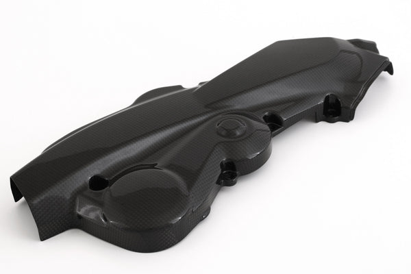 MOTOCORSE Cam-belt covers - set Trama del carbonio e finitura superficiale - 2