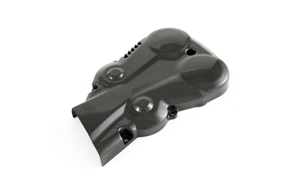 MOTOCORSE Cam-belt covers - set Trama del carbonio e finitura superficiale - 2