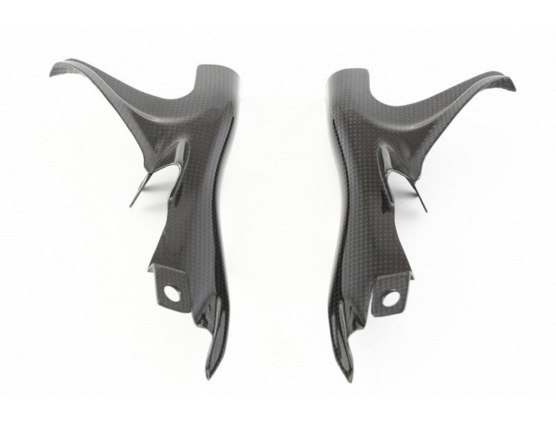 MOTOCORSE Frame cover - set Trama del carbonio e finitura superficiale - 2