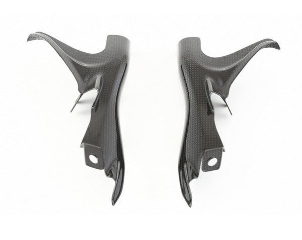 MOTOCORSE Frame cover - set Trama del carbonio e finitura superficiale - 2