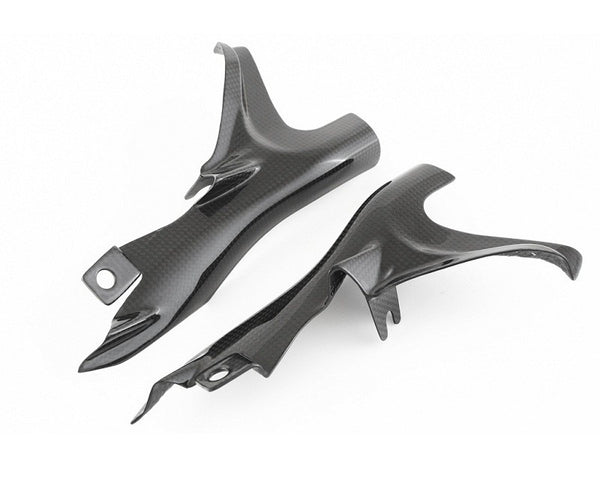 MOTOCORSE Frame cover - set Trama del carbonio e finitura superficiale - 2