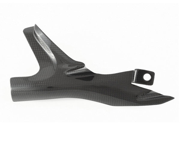 MOTOCORSE Frame cover - left Trama del carbonio e finitura superficiale - 2