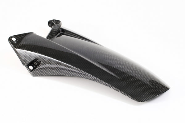 MOTOCORSE Rear mudguard Trama del carbonio e finitura superficiale - 2