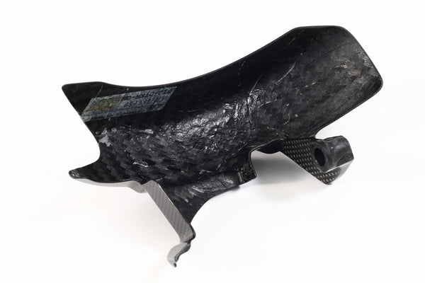 MOTOCORSE Chain guard - rear sprocket Trama del carbonio e finitura superficiale - 2