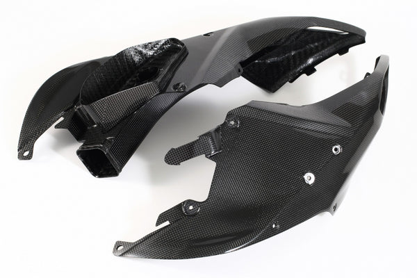 MOTOCORSE Air intake kit Trama del carbonio e finitura superficiale - 2
