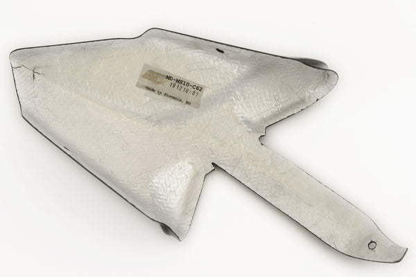 MOTOCORSE Exhaust low protector Trama del carbonio e finitura superficiale - 2