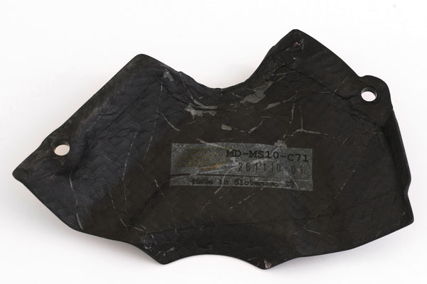 MOTOCORSE Sprocket cover Trama del carbonio e finitura superficiale - 2