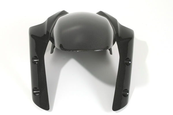 MOTOCORSE Front mudguard Trama del carbonio e finitura superficiale - 200P – Plain
