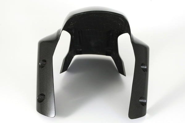 MOTOCORSE Front mudguard Trama del carbonio e finitura superficiale - 200P – Plain