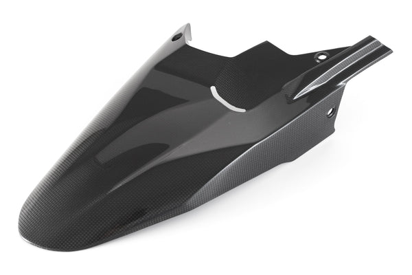 MOTOCORSE Rear mudguard Trama del carbonio e finitura superficiale - 2