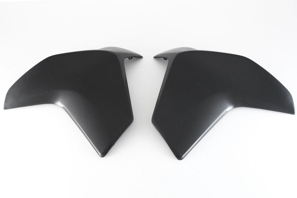MOTOCORSE Side panels - set Trama del carbonio e finitura superficiale - 200P – Plain