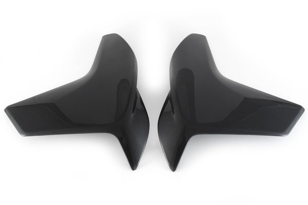 MOTOCORSE Side panels - set Trama del carbonio e finitura superficiale - 200P – Plain