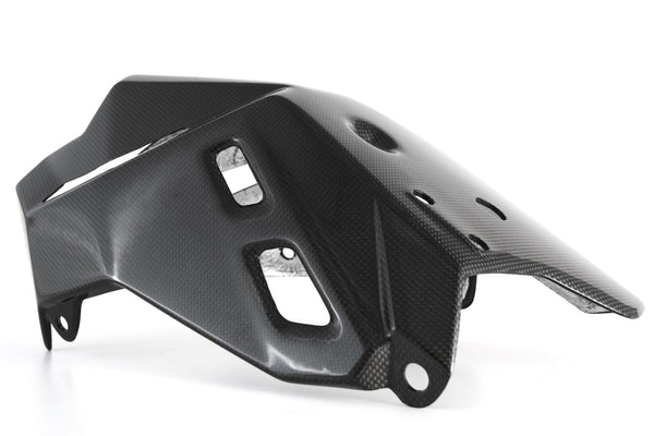 MOTOCORSE Bellypan Trama del carbonio e finitura superficiale - 200P – Plain