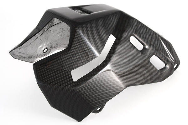 MOTOCORSE Bellypan Trama del carbonio e finitura superficiale - 200P – Plain