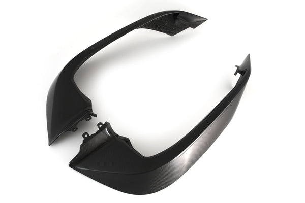 MOTOCORSE Air intake covers - set Trama del carbonio e finitura superficiale - 200P – Plain