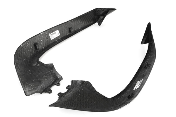 MOTOCORSE Air intake covers - set Trama del carbonio e finitura superficiale - 200P – Plain