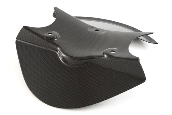 MOTOCORSE Headlight fairing mudflap Trama del carbonio e finitura superficiale - 200P – Plain
