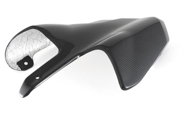MOTOCORSE Exhaust protection Trama del carbonio e finitura superficiale - 2