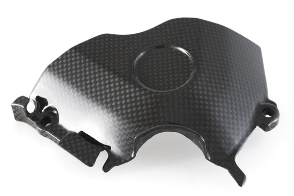 MOTOCORSE Sprocket cover Trama del carbonio e finitura superficiale - 200P – Plain